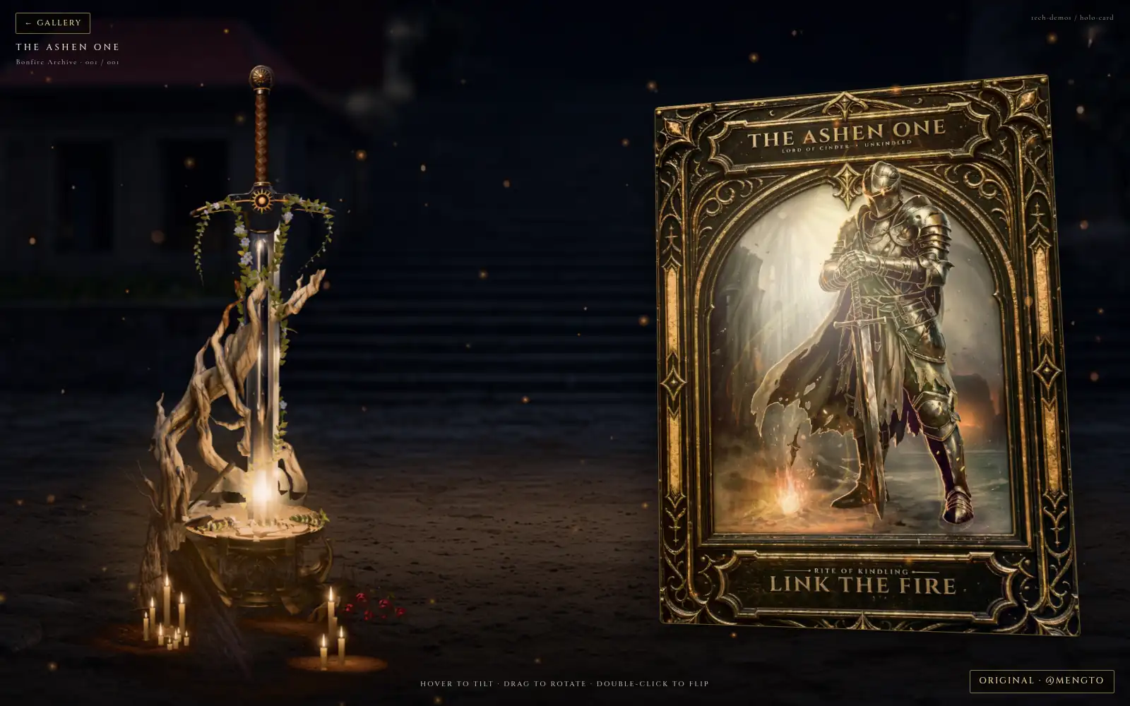 Poster of Holographic card