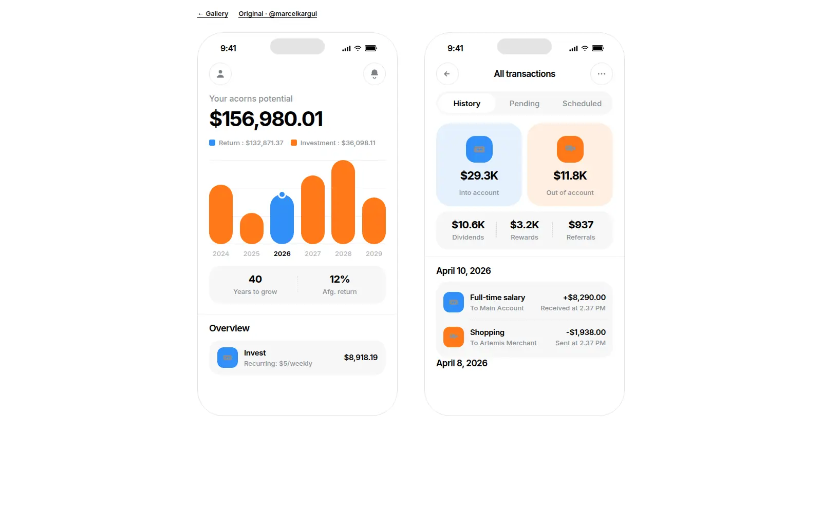 Poster of Flat two-phone UI