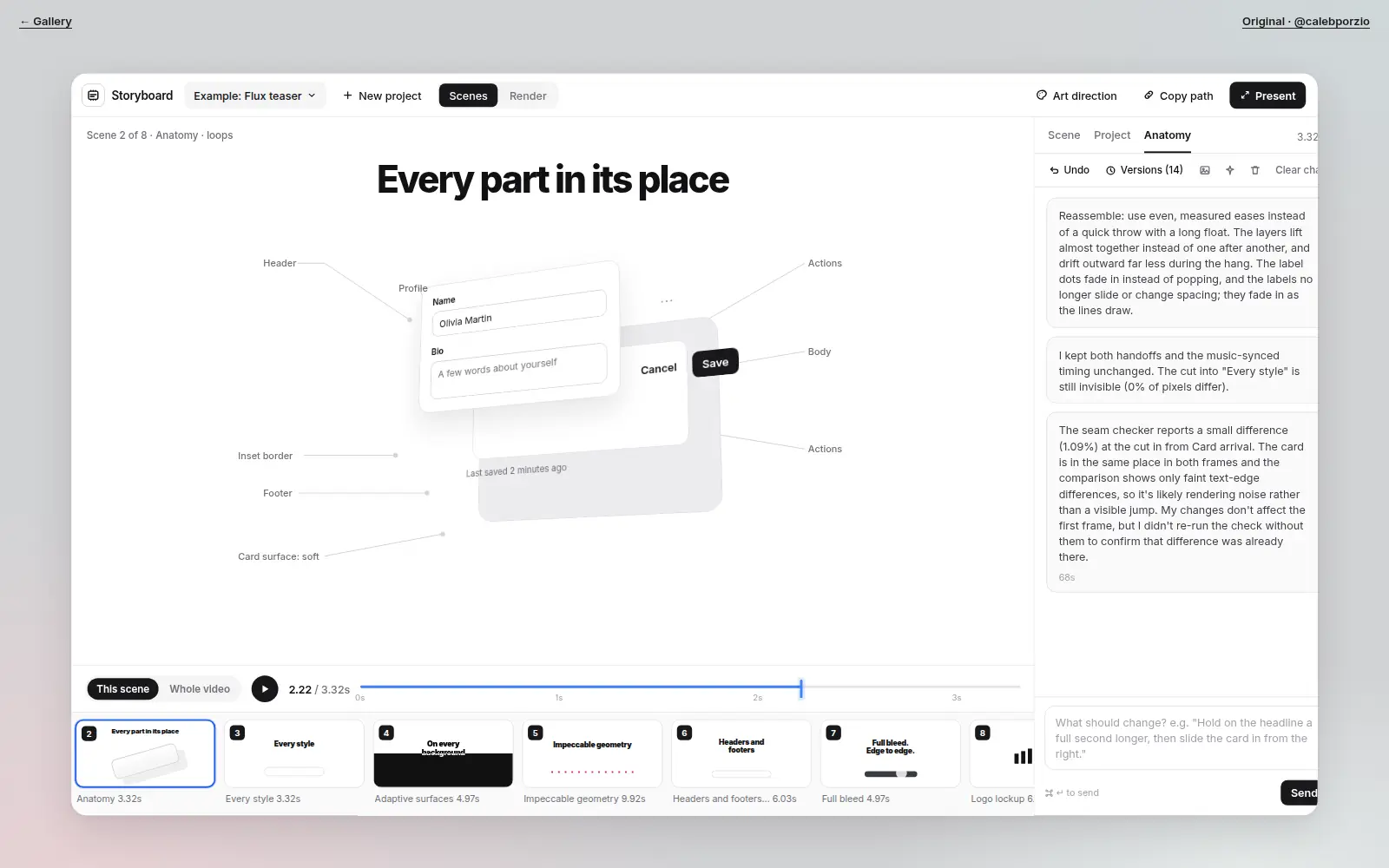 Poster of Storyboard editor